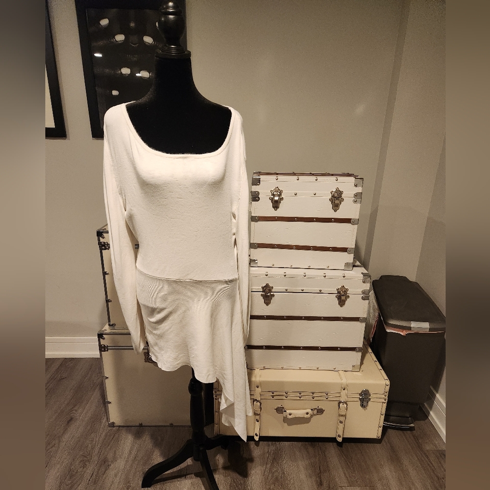Elegant White Storage Trunk Set